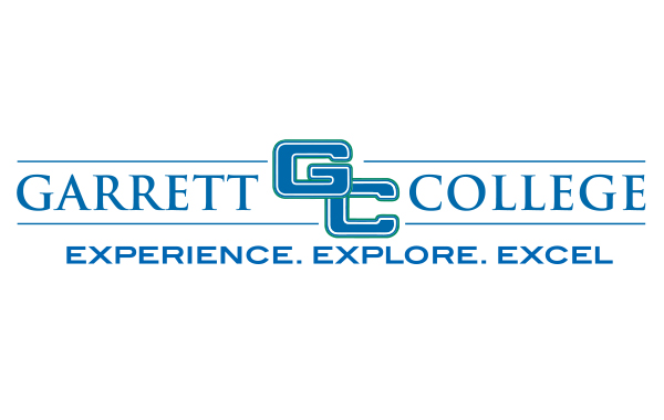 Garrett College Celebrating 50 current logo