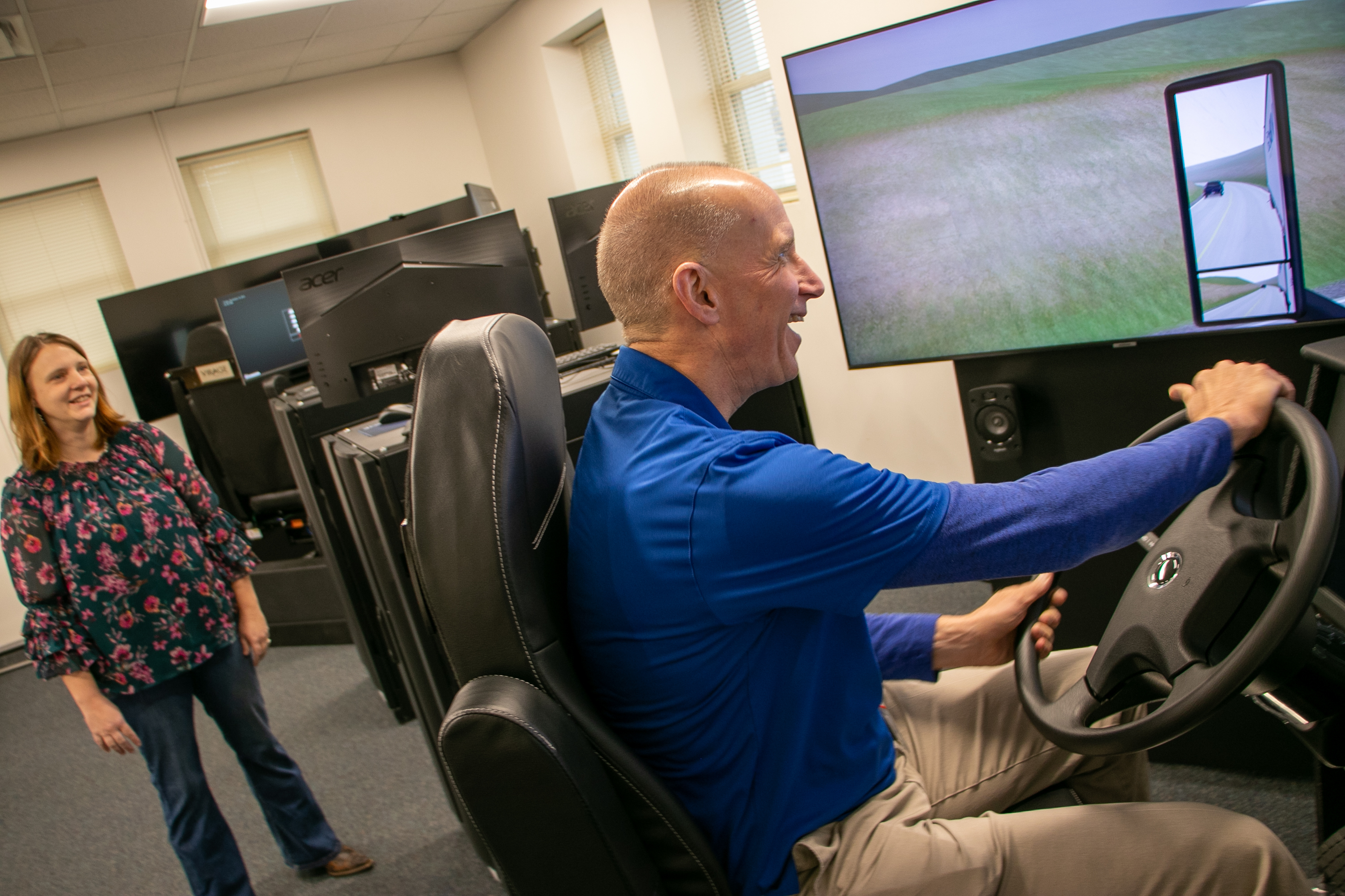 Driver training - What can driving simulators contribute to driver training?