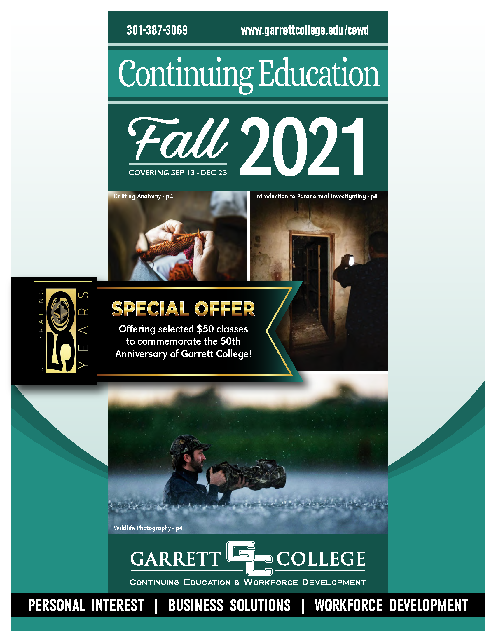 Garrett College Continuing Education & Workforce Development Catalog