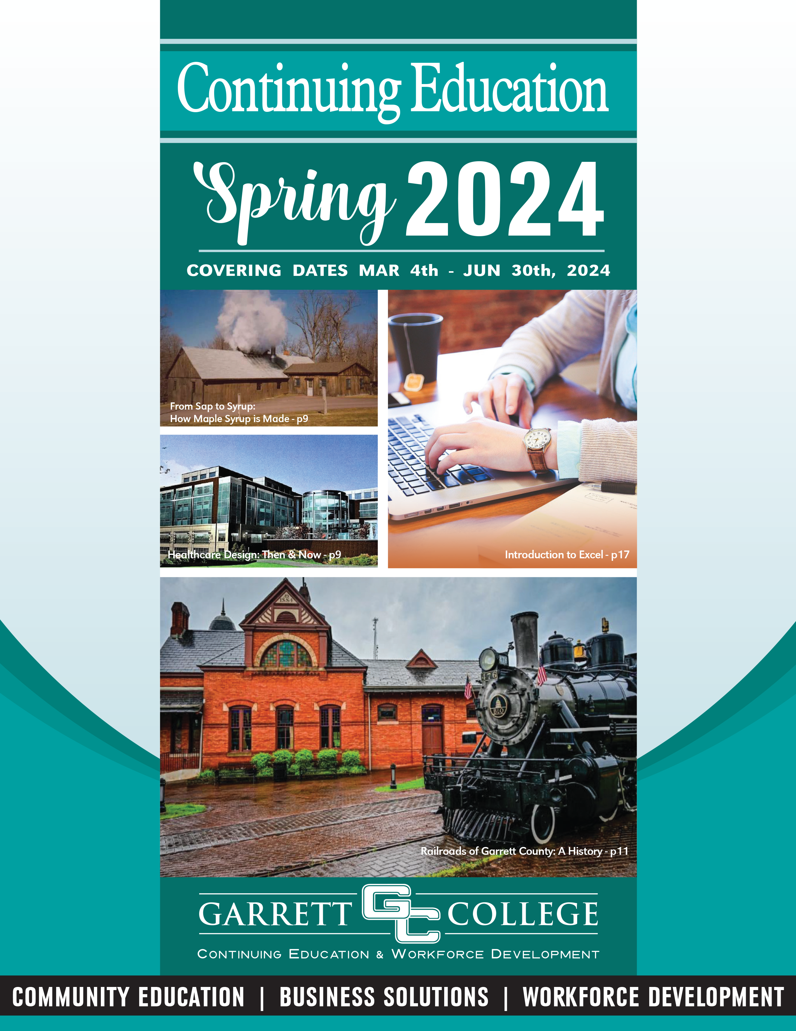 Garrett College Continuing Education & Workforce Development Catalog