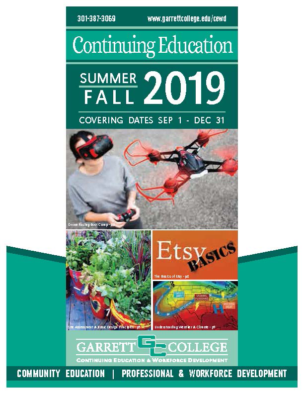 Continuing Education & Workforce Development Garrett College Course Catalog