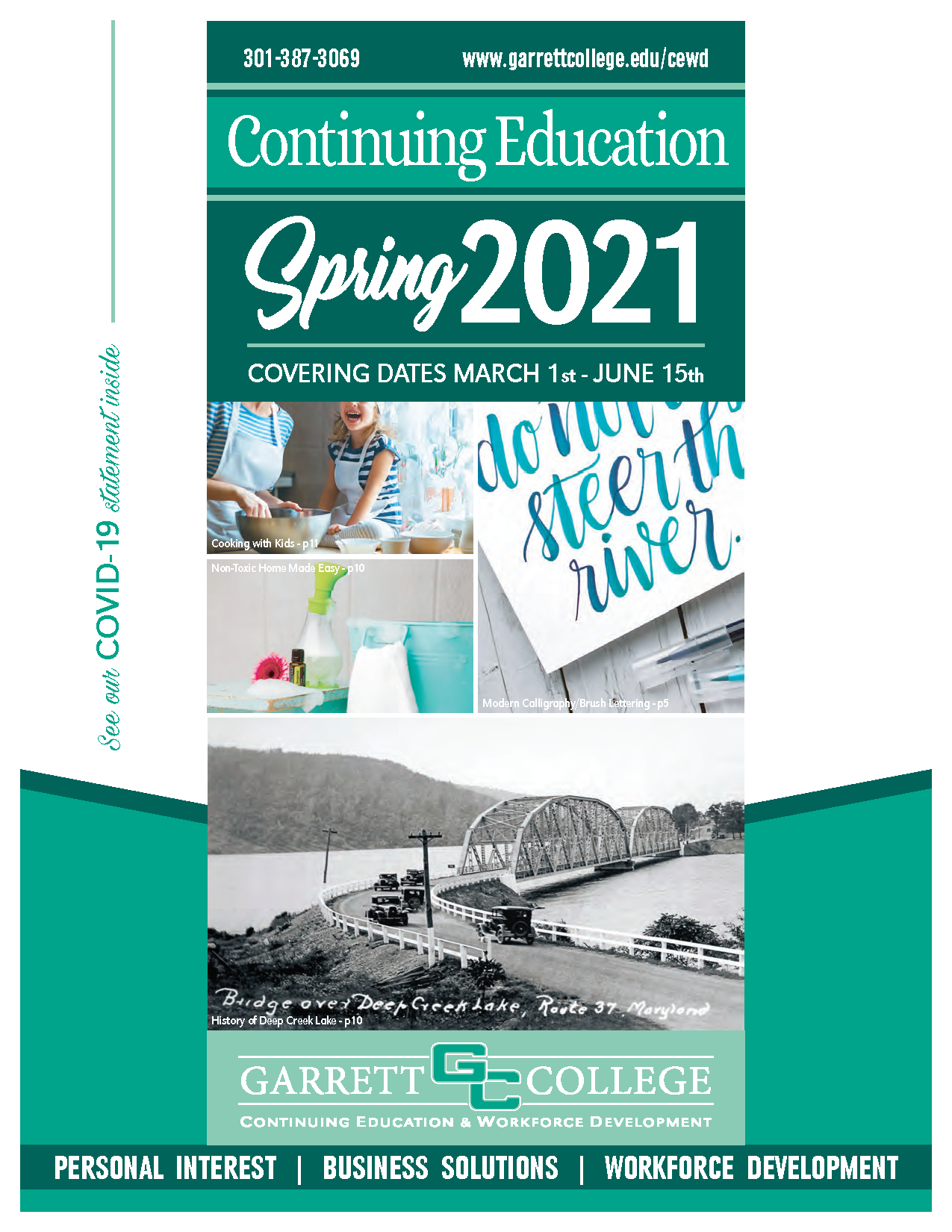 Continuing Education & Workforce Development Garrett College Workforce Catalog