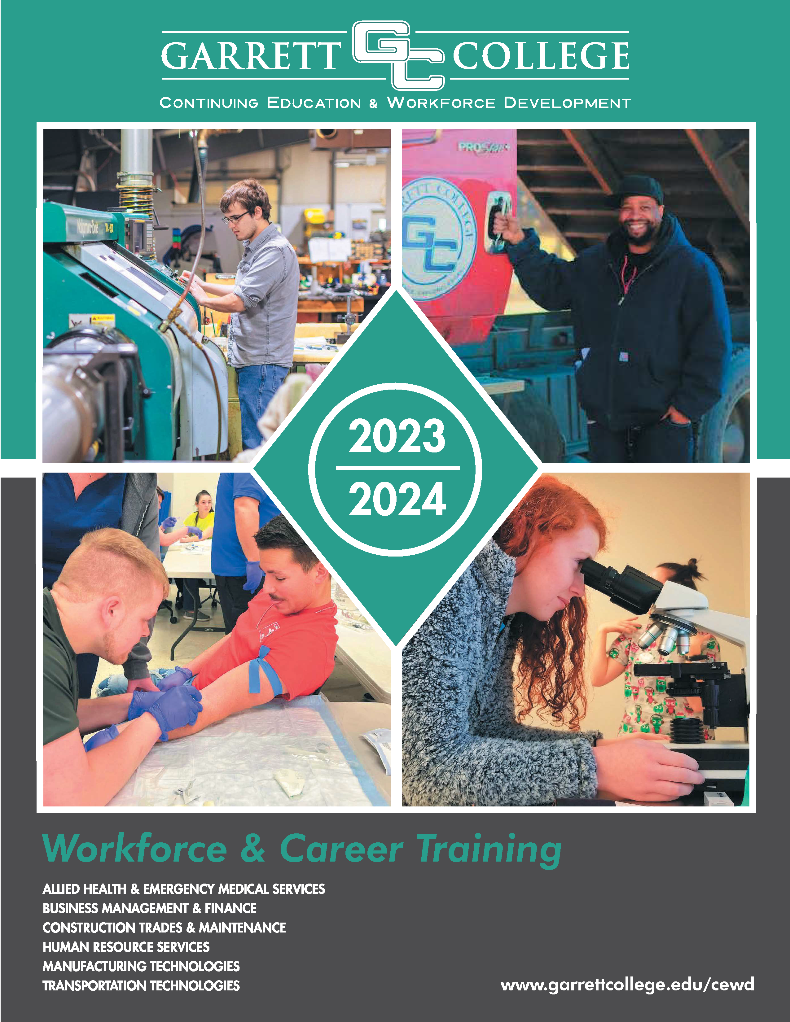 Continuing Education & Workforce Development Garrett College Workforce Catalog