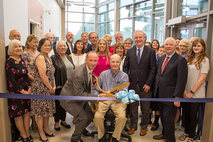 Garrett College Foundation Donor Ribbon Cutting Garrett College STEM Facility