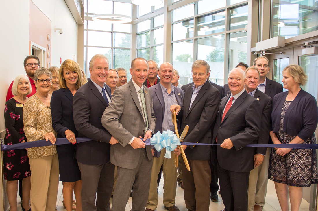 Ribbon cutting ceremony